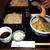 蕎麦屋で蕎麦と天丼ランチo(^_-)O蕎麦もうまいが、天丼もうまい。尾山台の三稜。