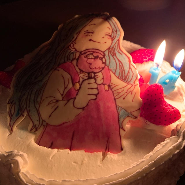 デコチョコ♪ヒロアカのエリちゃんとりんご飴
