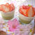 抹茶ヨーグルトプリン＆菜の花のおろし和え