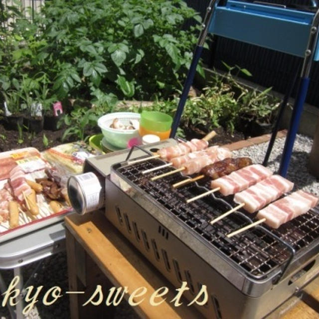 自宅でちょこっと☆ミニ網焼き