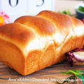 【パン】初めての4つ山食パン♡角食への憧れ。
