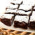ラムレーズン入りチョコレートブラウニー