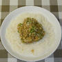 野菜のねばねば漬け（山形のだし）のぶっかけそーめん