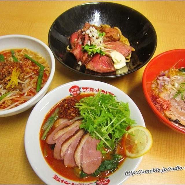 秋の新作ラーメンチェック☆ローストビーフ油そば、パクチートマト麺などなど4品