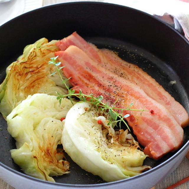 絶品焼きキャベツ／ストウブのフライパンを使ってわかった事