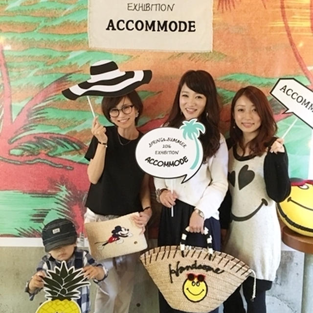 ACCOMMODE（アコモデ）2016ss展示会☆