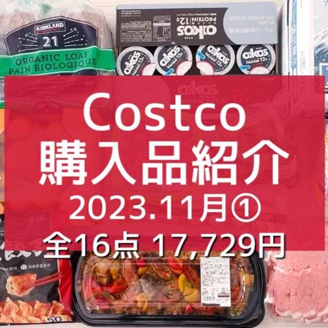 【コストコ】11月①全購入品紹介。と 美味しかった塩キャラメルプリン。