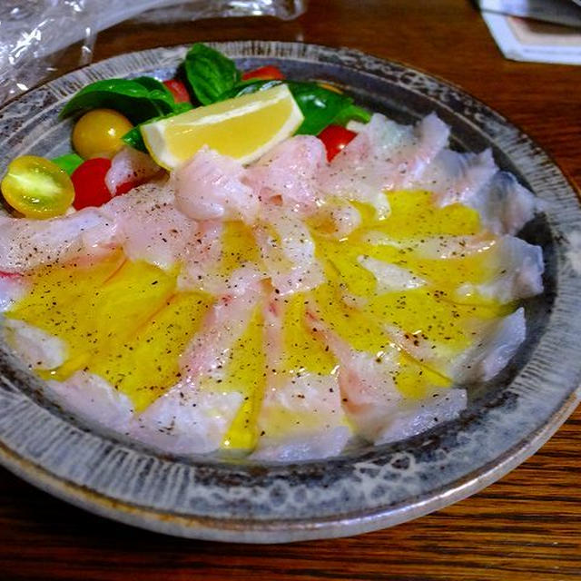 サメガレイカルパッチョ By 庄助さん レシピブログ 料理ブログのレシピ満載