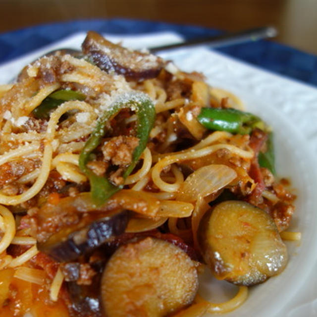 手軽なパスタと素麺