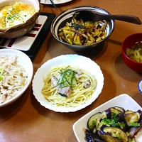 秋刀魚の水煮缶で、おろしパスタ