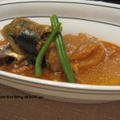 韓国風　秋刀魚煮