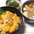 「うに丼」と「まめぶ汁」 の 「あまちゃんセット」で気分は三陸！