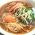 野菜たっぷり〜にらともやしの醤油ラーメン。