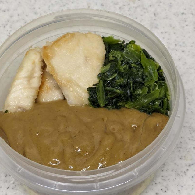 わたしのお弁当〜鶏むね肉のカレークリームソース〜