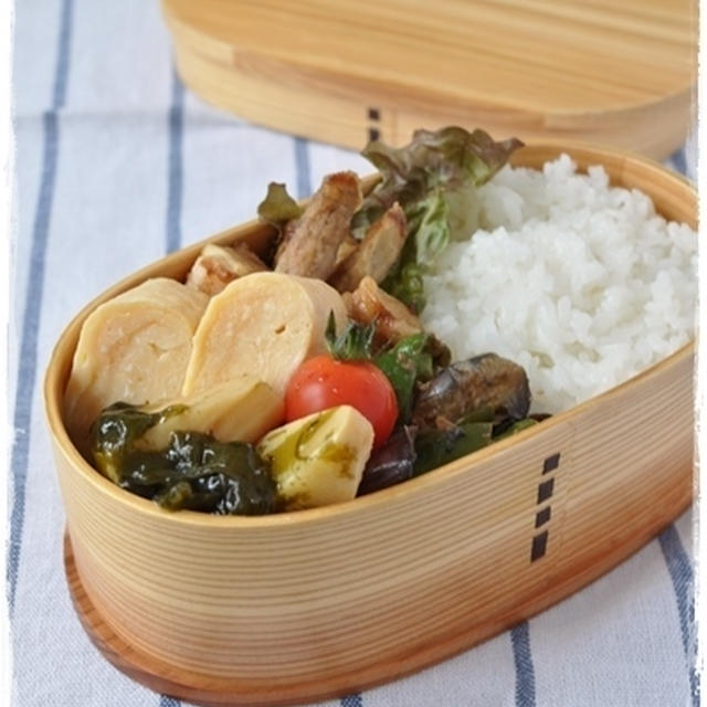 【高野豆腐の肉巻弁当】