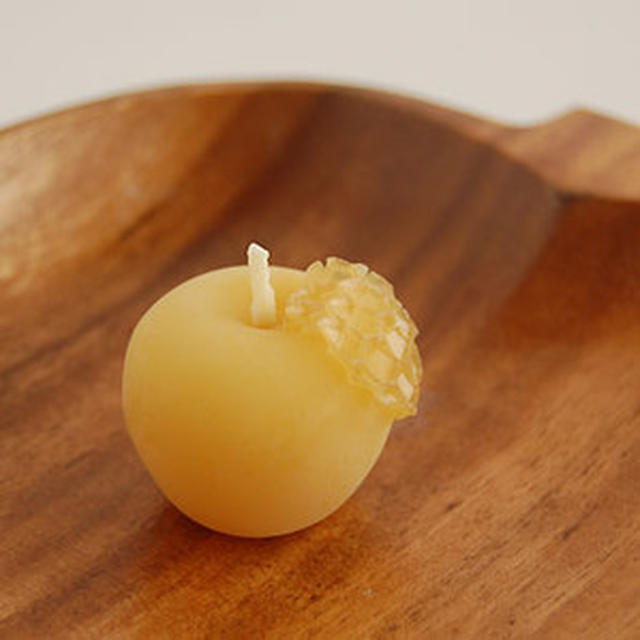 食べられない喫茶展　りんごキャンドル