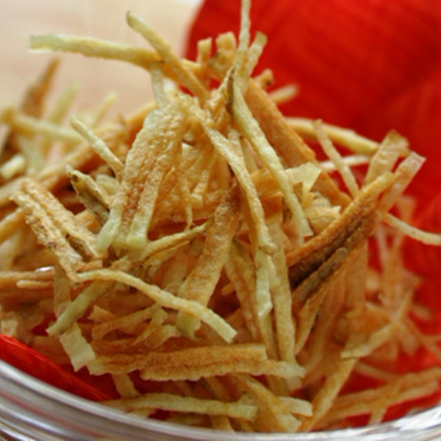 レンジでカリカリポテトスナック