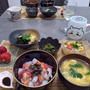 海鮮丼の献立。またあの病気になった件。エディオンの優待券も利用してパナソニックビストロを買う。