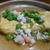 だし巻き卵の豆餡かけ　 久びさの白米が美味しい！