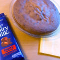 ★Cadbury★ Dairy Milk Chocolate FRUIT & NUTS★で、大好評のガトーショコラを作る (*^0^)р