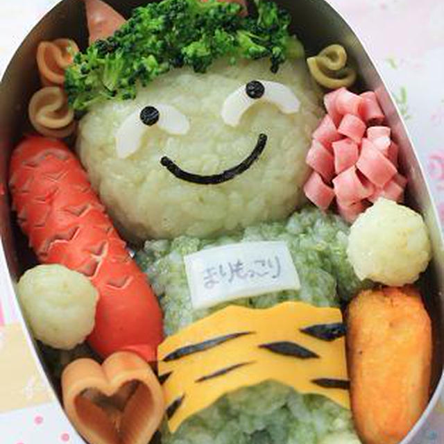 キャラ弁の作り方★まりもっこり弁当