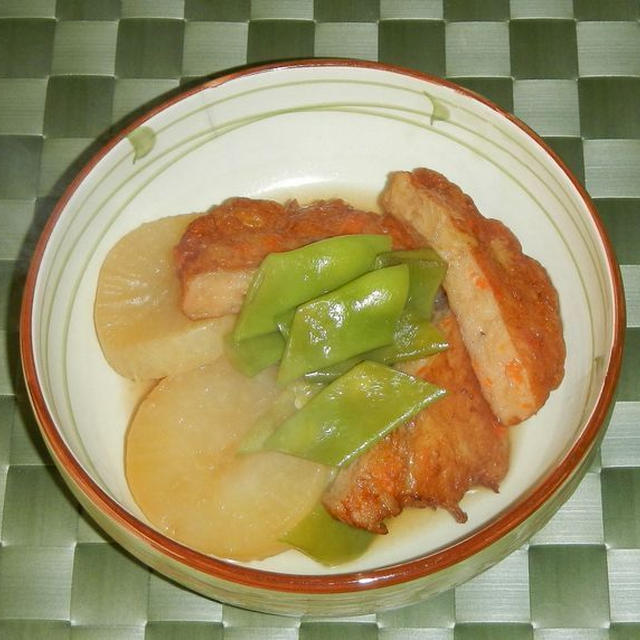 大根とさつま揚げの煮物