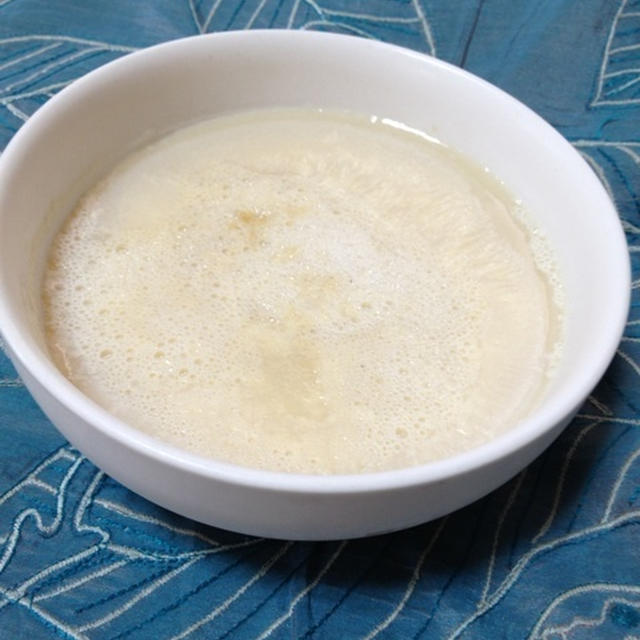 豆乳で作る簡単杏仁豆腐