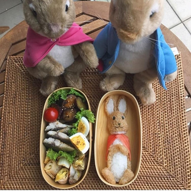 ピーターラビット弁当〜ゲーム禁止の余波でやってきた縫いぐるみ〜