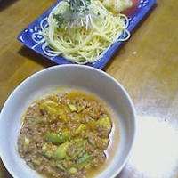 濃厚なんだけどヘルシーな　トマトソースのつけパスタ♪♪