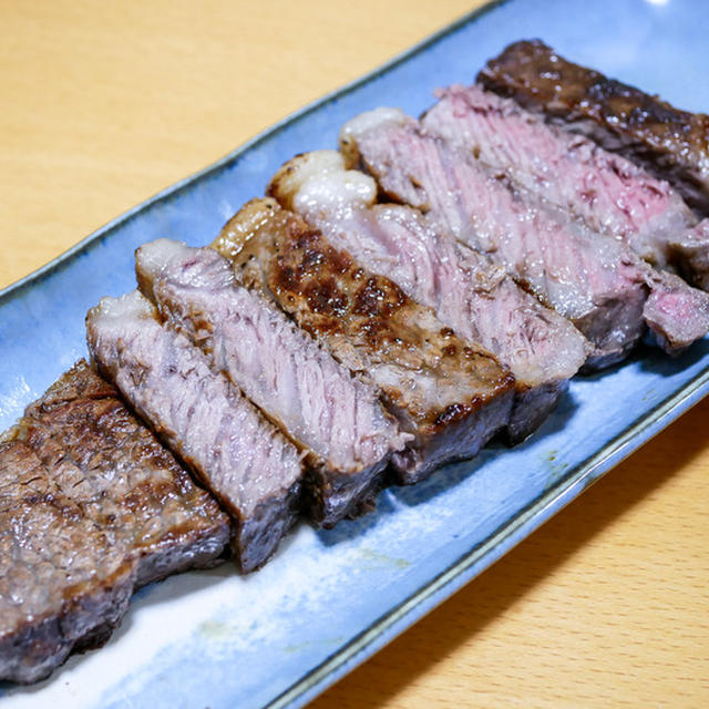 ロピアで買った「サーロインステーキ肉」が美味しかった&「そしてこの日はうどんでした」