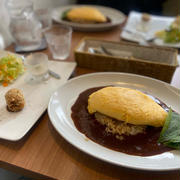 ６年ぶりにオムライスランチ♡GW最終日の夕食と。