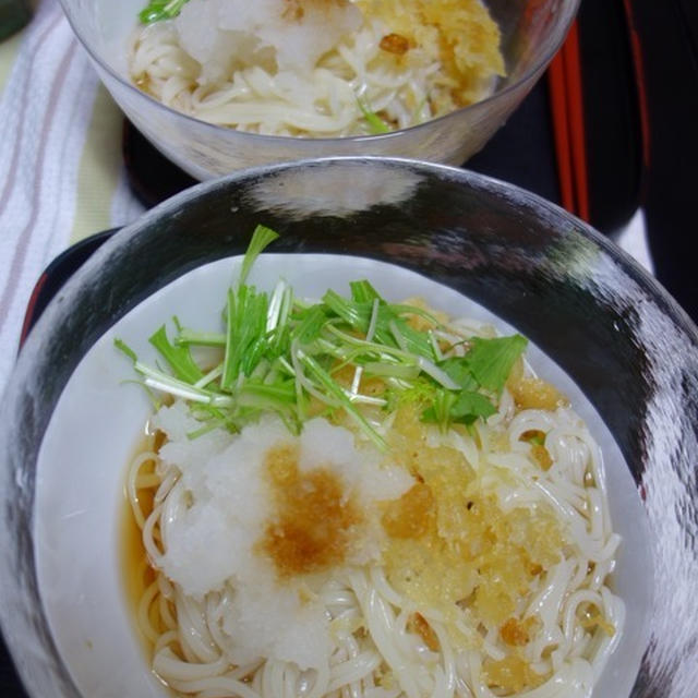 やっぱりおうちご飯！　冷やしおろしうどん