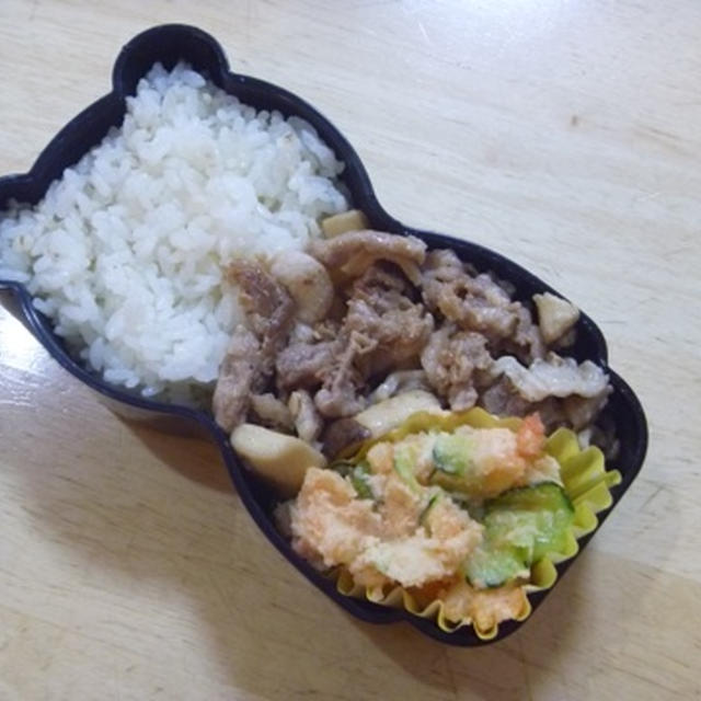 明太子入りポテサラ