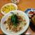 食欲増進！冷やしニラうどんで晩ごはん