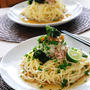 みょうがたっぷり和パスタ
