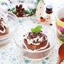 材料3つ！レンジで(ﾟ∀ﾟ)なめらかチョコプリン♡
