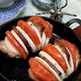 ◆福岡県産トマトとベーコンのカブはさみ焼き♪