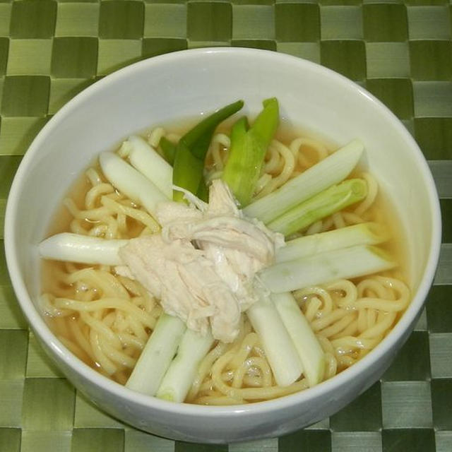 鶏ネギラーメン