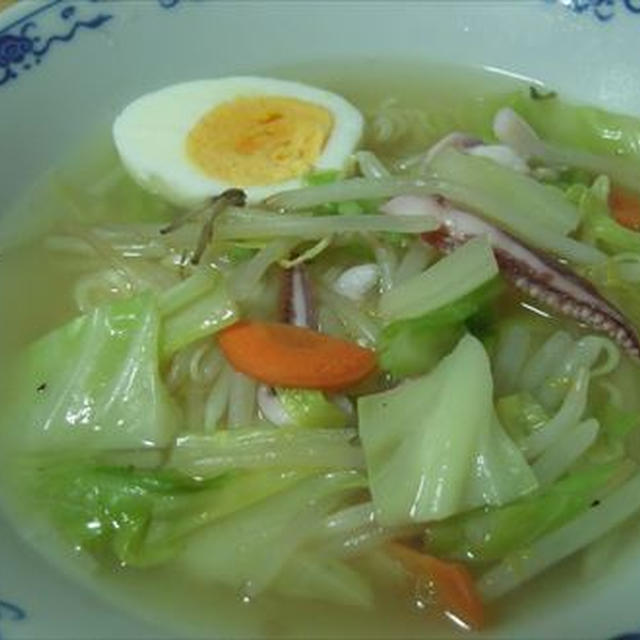 チャンポン・水餃子鍋の〆