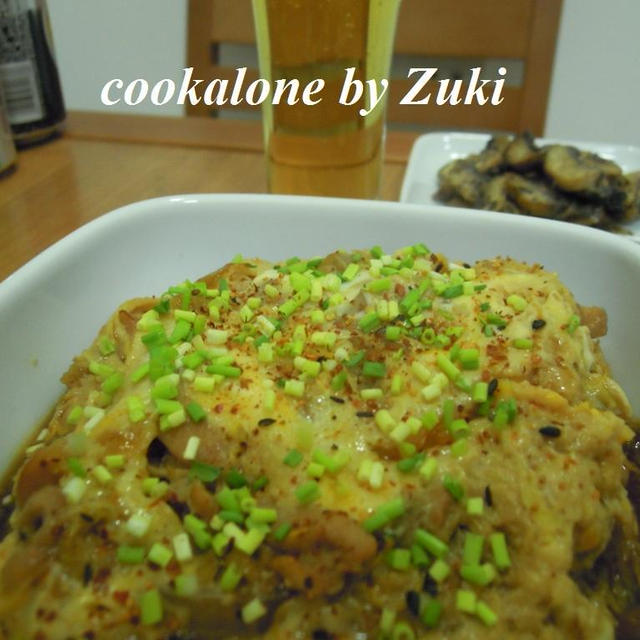白菜の親子煮