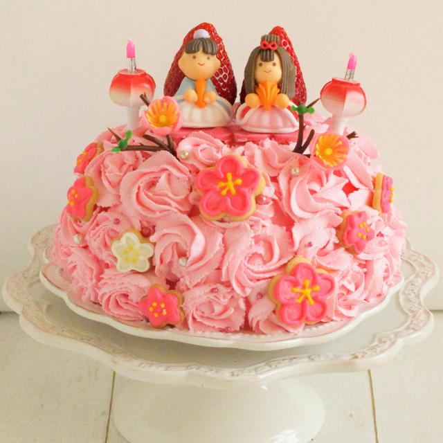 ひな祭り ひな祭りケーキ By Aliceさん レシピブログ 料理ブログのレシピ満載