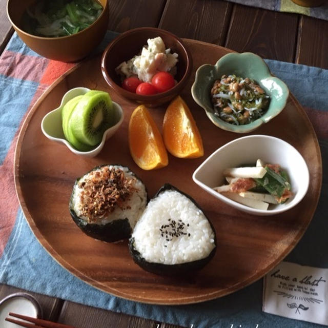 朝ごはんと遠征弁当♪
