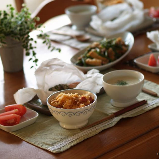 女子3人の晩御飯