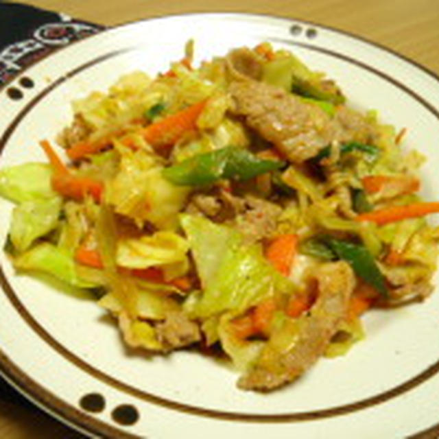 あっさりタイプの回鍋肉