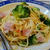 クリスマスにもピッタリブロッコリーとベーコンのパスタ♡