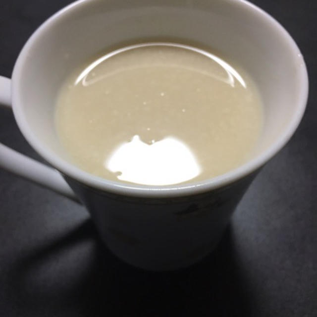 田酒の酒粕で甘酒
