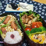 ソーセー人としそ梅パスタ弁当＆ワンプレート