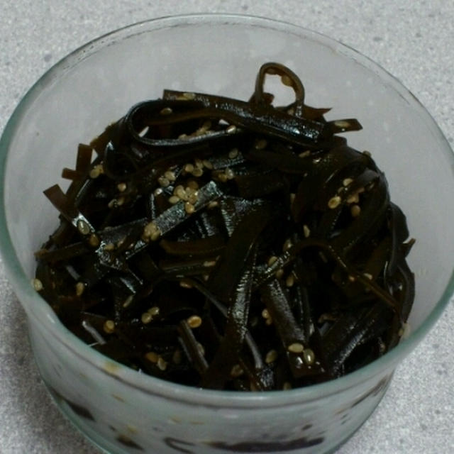 ゴマ昆布