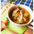舞茸とキャベツの香味野菜スープ by 庭乃桃さん