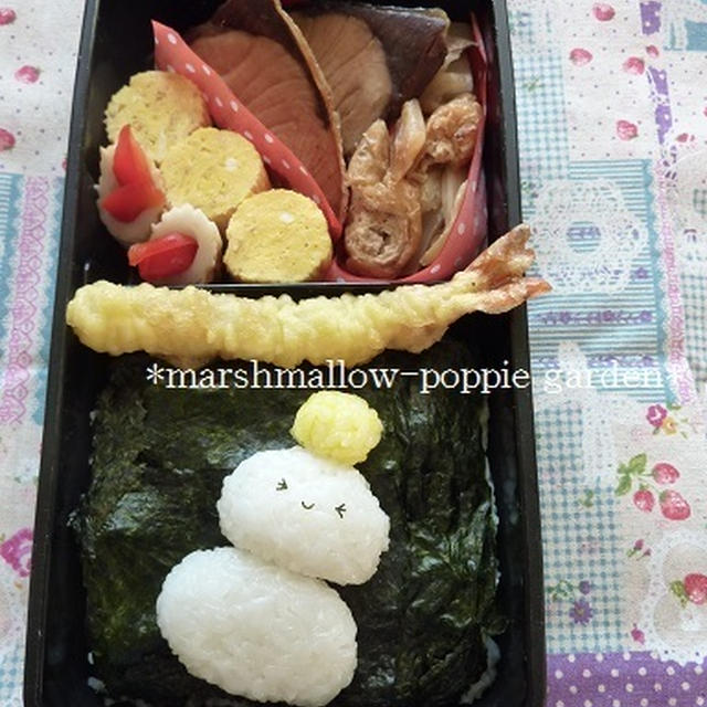 手抜きなのに・・・のお弁当